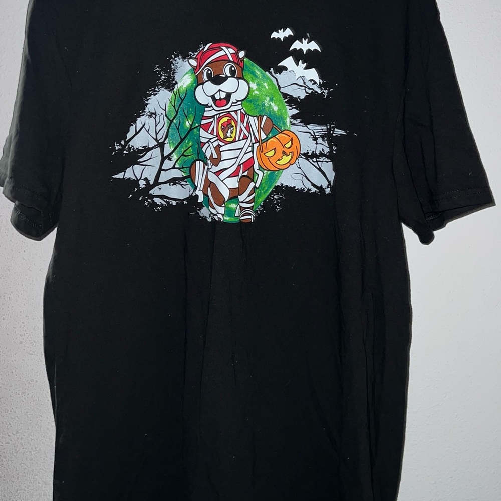 Bucees Black Halloween Graphic T-Shirt
